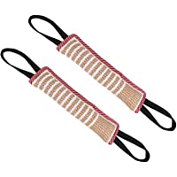 adakel 2 salchichas de morder para perros- de yute con 2 asas- para entrenamiento de perros K9 IGP IPO Obiedence- perros…